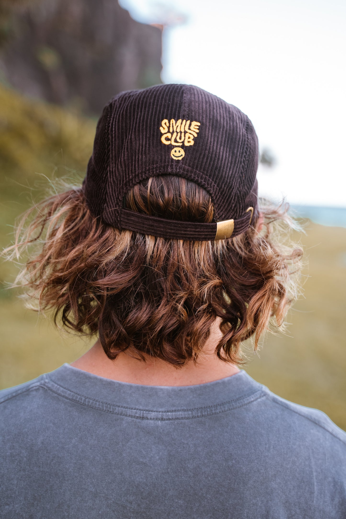 Smile Club Corduroy Cap